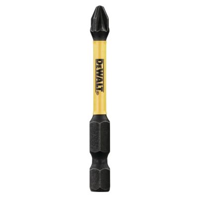 Набор бит DeWALT IMPACT TORSION, ударные, Pozidriv, Pz2, L=57 мм, 5 шт (DT7391T) | Зображення 1