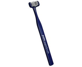 Тристороння зубна щітка paro® superbrush, темно-синя (7.724/1)
