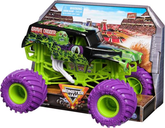 Официальная коллекционная модель монстр-трака Monster Jam Grave Digger | Зображення 3