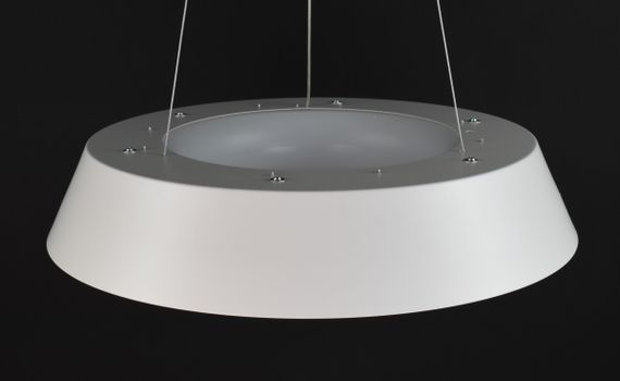 Люстра світлодіодна підвісна LED світильник для квартири на стелю лед з пультом 27575 Білий 25-90х50х50 см. | Зображення 1