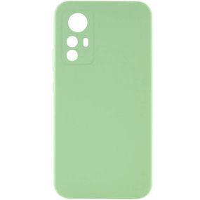 Чехол TPU GETMAN Liquid Silk Full Camera для Xiaomi Redmi Note 12S Зеленый / Pistachio