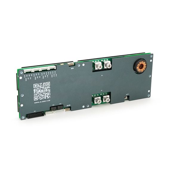BMS плата JK-PB1A16S10P Li-Ion/LiFePo4/LTO 8S-16S, 100A, CAN/RS232/RS485, LED