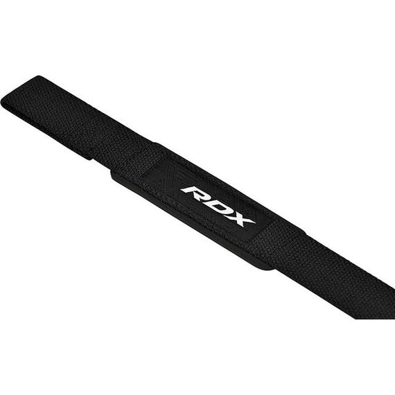 Лямки для тяги RDX W1 Gym Single Strap Black Plus | Зображення 3