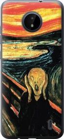 Чохол на Nokia C20 Крик Мунка із силікону FCh_036320