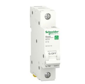 Автоматичний вимикач змінного струму  Schneider RESI9 10А, 1P, крива С, 6кА