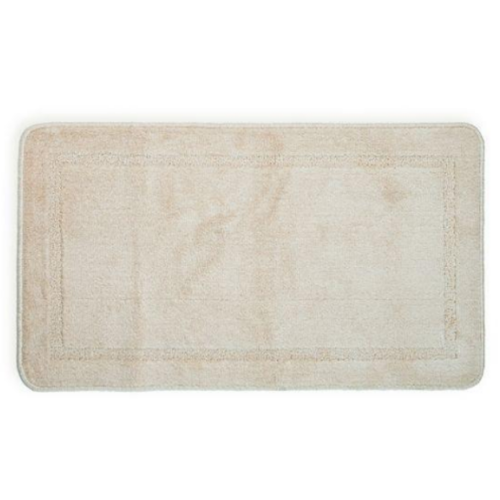 Набір килимків для ванної кімнати 2шт 57*100см+57*50см U-виріз Абстракція Joy молочний тафтинг Дариана | Зображення 4