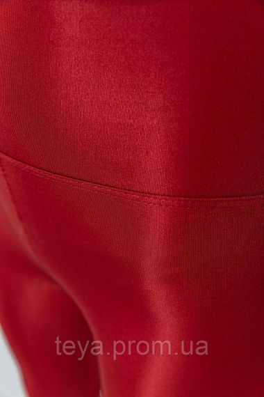 Лосини жіночі з біфлексу колір бордовий розмір XL FA_003986 | Зображення 4