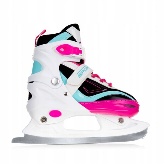 Роликові ковзани SportVida 4 в 1 Size 39-42 White/Pink/Blue (SV-LG0033) | Зображення 2