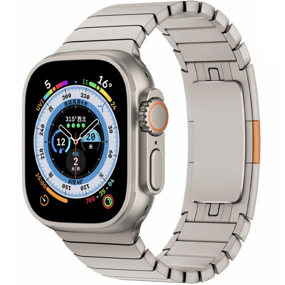Ремінець Steel для Apple Watch 38/40/41/42mm(ser.10) (140-190mm) Steel