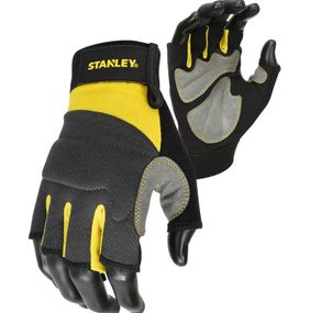 Рукавички Stanley універсальні, відкриті, з додатковими накладками на долоні SY640L