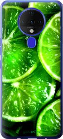 Чохол на Tecno Spark 6 KE7 Зелені часточки лимона "852u-2418-2448"