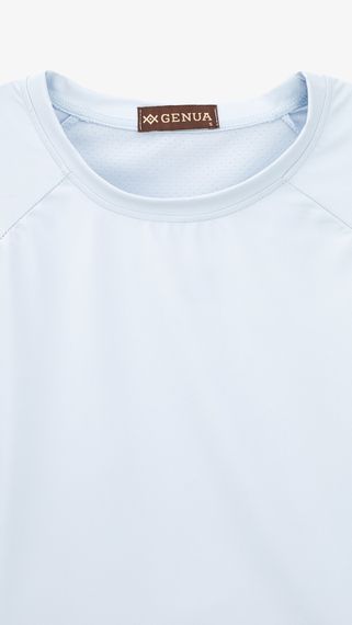 Фітнес футболка однотонна жіноча GENUA JYWD020 XL Блакитний shop (2000999452000) | Зображення 1