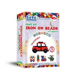 Магниты с термомозаики "Транспорт" (TM-009) набор для творчества