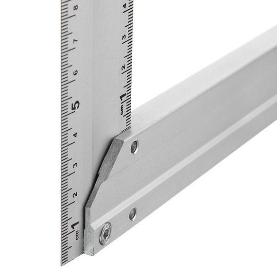 Косинець будівельний алюмінієвий 350 мм INTERTOOL MT-2063 | Зображення 3