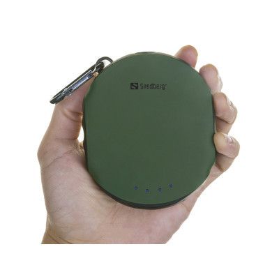 Батарея универсальная Sandberg 10000mAh, Survivor, USB*2, мини-компас, мини-фонарик (420-60) | Зображення 4