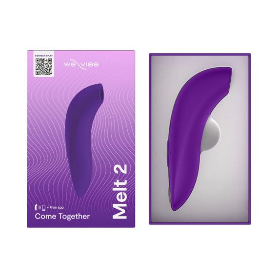 Вакуумний смарт-стимулятор для пар We-Vibe Melt 2 Purple | Зображення 8