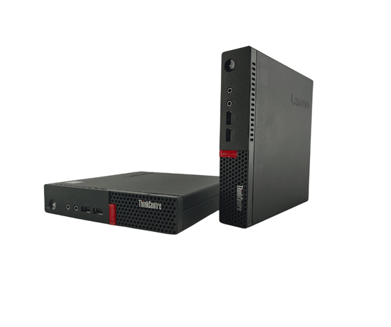 Неттоп Lenovo ThinkCentre M710q Tiny USFF / Intel Core i5-7400T (4 ядра по 2.4 - 3.0 GHz) / 16 GB DDR4 / 240 GB SSD / Intel HD Graphics 630 / VGA / Блок питания б/у | Зображення 1