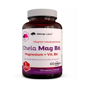 Магній і Вітамін B6 OLIMP Chela-Mag B6 Jar (банка) 120 caps
