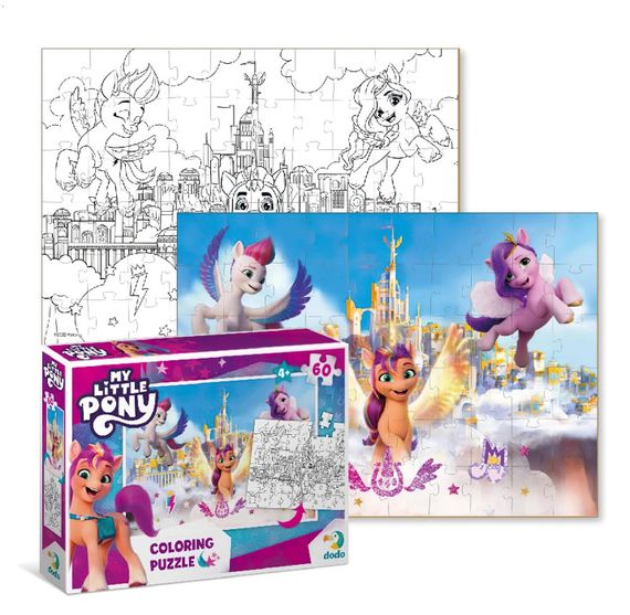 Пазл 2 в 1 "My Little Pony" 200135 DoDo 60 елементів, в коробці (4823115905345)