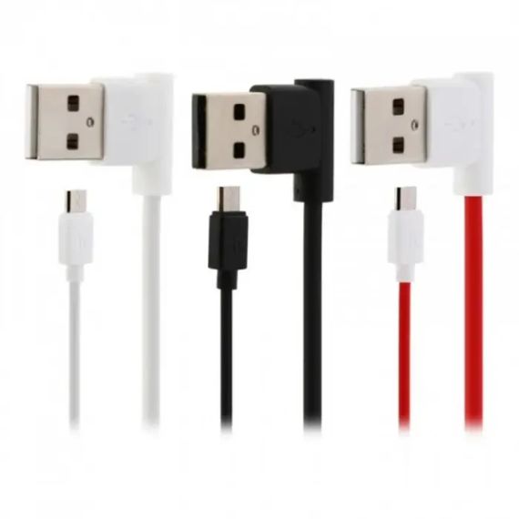 Кабель HOCO UPM10 Micro L Shape 1.2м | Зображення 1