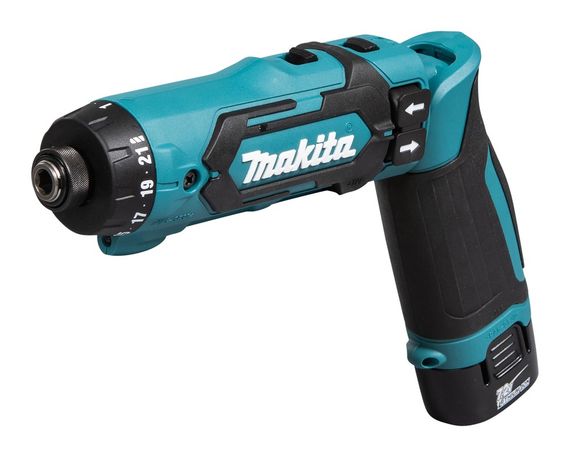 Отвертка аккумуляторная Makita DF012DSE (5.6 Нм, 1/4", 7.2 В) | Зображення 5