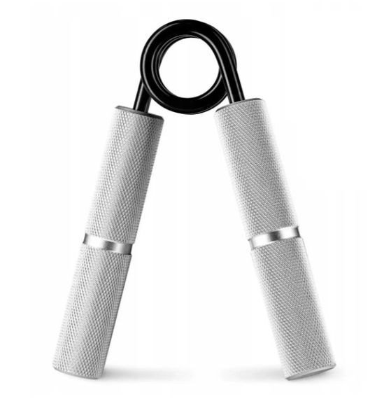 Еспандер-ножиці алюмінієвий PowerPlay 4322 (112 кг) Hand Grip Срібний (PP_4322_112kg)