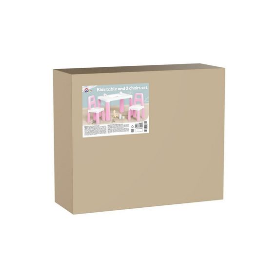 Дитячий стіл із двома стільцями 0457TXK рожевий | Зображення 2
