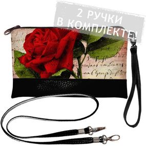 Клатч через плече 25x15 см (KL_GL_16F004_BL)