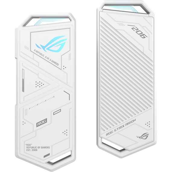 Кишеня зовнішня ASUS SSD ROG STRIX ARION ESD-S1C/WHT/G/AS PCIe NVMe M.2 2230/2242/2260/2280 USB-C 3.2 Gen 2x1 (90DD02H1-B09000) | Зображення 2