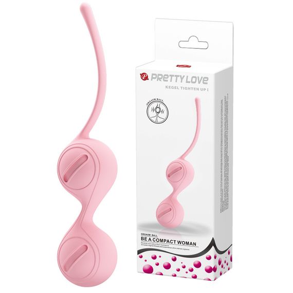 Вагинальные шарики - Pretty Love Kegel Tighten Up I Light Pink Sex Aura