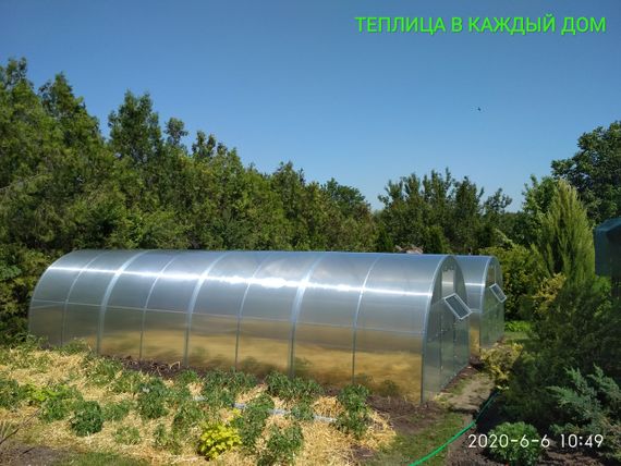 Каркас теплицы 3*12*2 под поликарбонат от производителя | Зображення 4