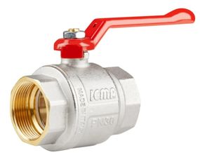 Кран кульовий Icma 1" 1/2 прямий №350 (87350AH11)
