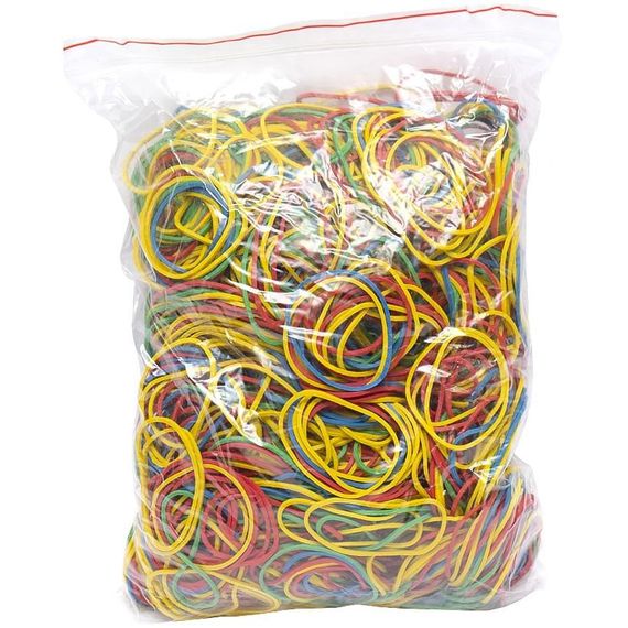 Гумка для грошей 0500g-1, 500 грамів, різнокольорові | Зображення 1
