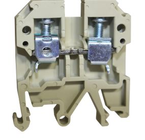 Клема КНГ-SAK-6EN 37А 0.2-6мм2 гвинтова бежевий набірна на DIN-рейку без маркера без кришки Ny95505485