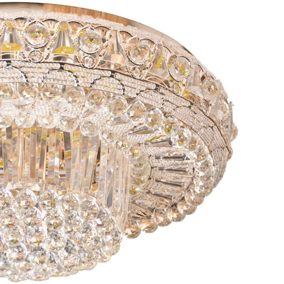 Люстра торт потолочная с подсветкой LED E14 40W G (BCL-629C/9) | Зображення 2