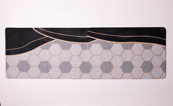Набір килимків діатомітових для кухні Honeycomb 58*38 см/118*38 см Yiwu HP-42-208 | Зображення 4