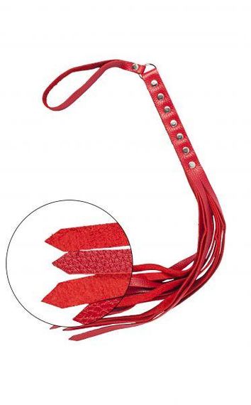 Флогер S&M Fancy Leather Floger, Red sexstyle | Зображення 2