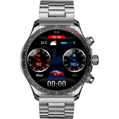 Смарт-годинник Globex Smart Watch Titan (silver) | Зображення 1