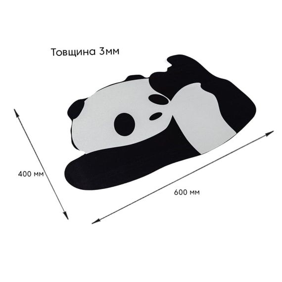 Вологопоглинаючий килимок Панда 40*60CM*3MM(D) SW-00002563 | Зображення 2