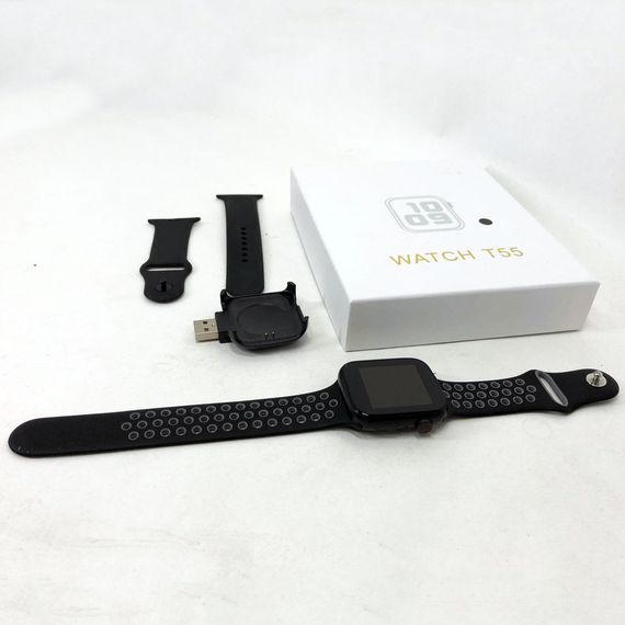 Розумний смарт годинник Smart Watch T55 з 2 ремінцями, підтримка дзвінків, спортивні режими, вологозахист WN-147 ip 67 | Зображення 8