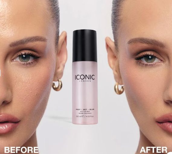 Фіксуючий спрей для макіяжу ICONIC London Prep Set Blur Setting Spray 120 ml | Зображення 1