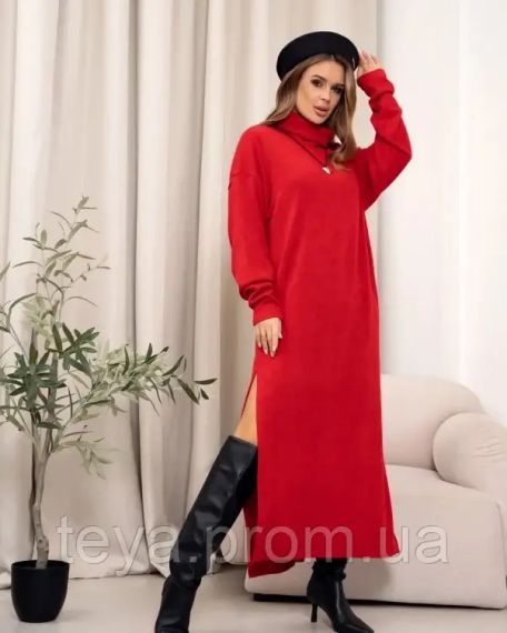 Платье для женщин цвет красный размеры S, XXL, XL, L, M FI_009382 | Зображення 1