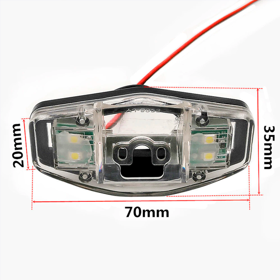 Крепление камера заднего вида, подсветка номерного знака  Honda Pilot, Accord, Odyssey, Acura, TSX, Civic | Зображення 5