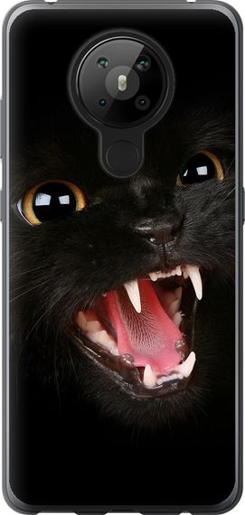 Чехол на Nokia 5.3 Чёрная кошка "932u-2102-17620"