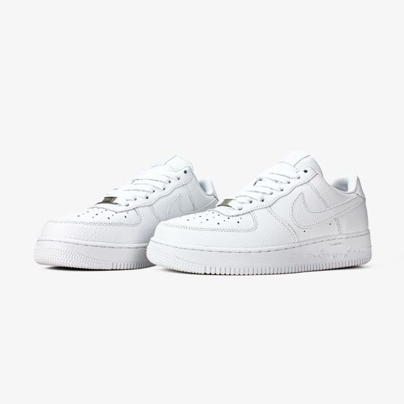 Кросівки демісезонні Nike Air Force матеріал шкіра колір білий | Зображення 6