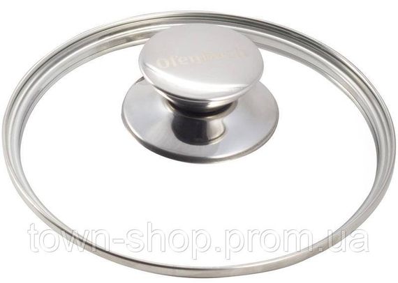 Кастрюля Ofenbach Snow Marble 6.5л индукционная с антипригарным покрытием NB-100502 | Зображення 3