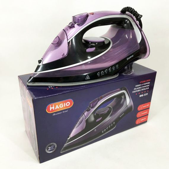 Портативный утюг MAGIO MG-531, Хорошие утюги, Утюг с паром для дома Паровой ручной YP-49 | Зображення 9