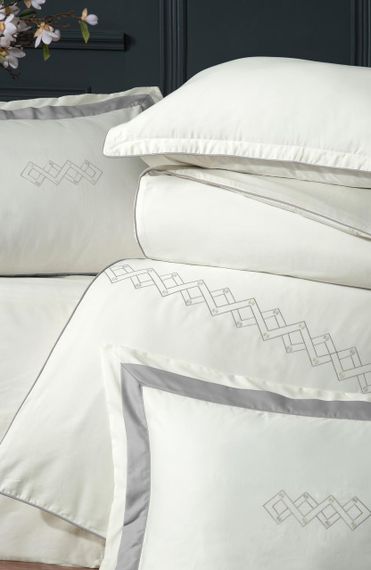 Постельное белье La Romano Silk Satin 200×220 см Merisa Ash | Зображення 2