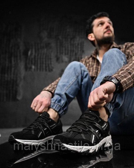 Мужские  кроссовки ASICS GEL А2795-5 black /white  ДЛ63956 | Зображення 3