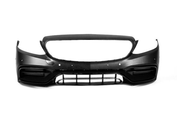 Передній бампер (AMG C63-designs 2018-2021) для Mercedes C-сlass W205 рр